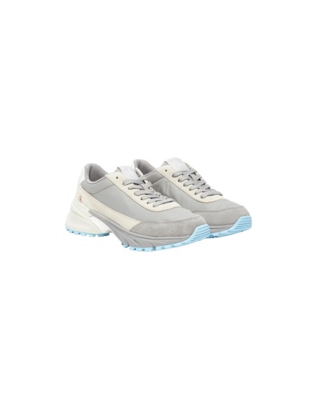 Calvin Klein Jeans baskets femme grises cuir | ChoixMode