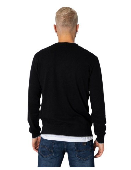 Armani Exchange pull homme noir coton cachemire | ChoixMode