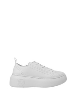 Armani Exchange baskets femme blanches cuir | ChoixMode