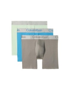 Calvin Klein Underwear lot 3 boxers gris techniques | ChoixMode