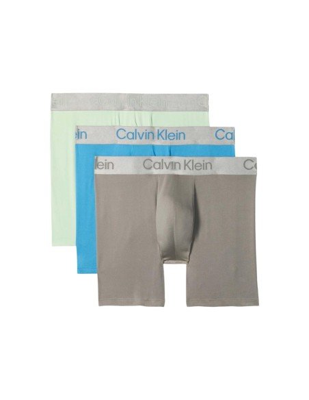 Calvin Klein Underwear lot 3 boxers gris techniques | ChoixMode