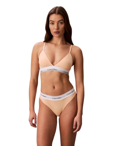 Calvin Klein Underwear string rose coton modal | ChoixMode