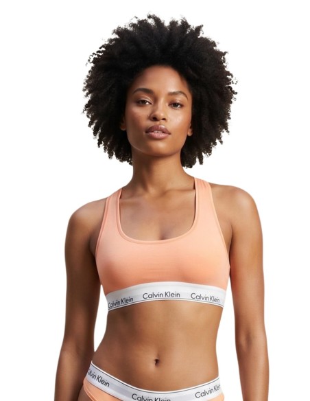 Calvin Klein Underwear body bralette rose coton modal | ChoixMode