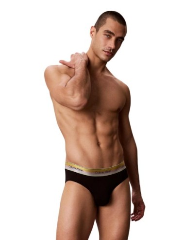 Calvin Klein Underwear slip homme noir coton stretch | ChoixMode