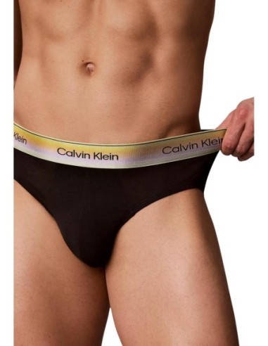 Calvin Klein Underwear slip homme noir coton stretch | ChoixMode