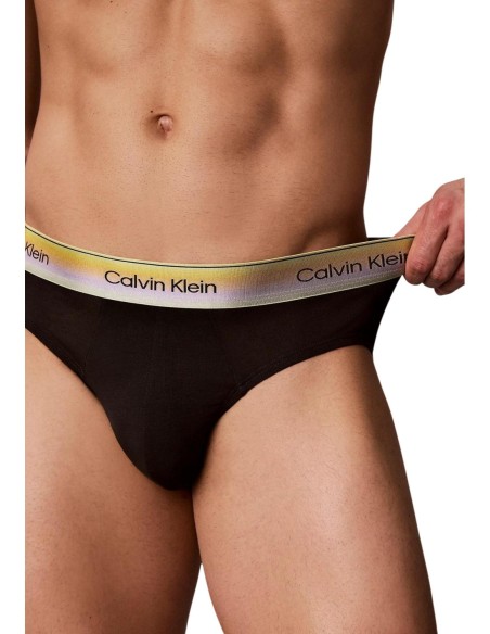 Calvin Klein Underwear slip homme noir coton stretch | ChoixMode