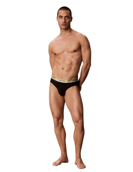 Calvin Klein Underwear slip homme noir coton stretch | ChoixMode