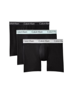 Calvin Klein Underwear lot 3 boxers noirs respirants | ChoixMode