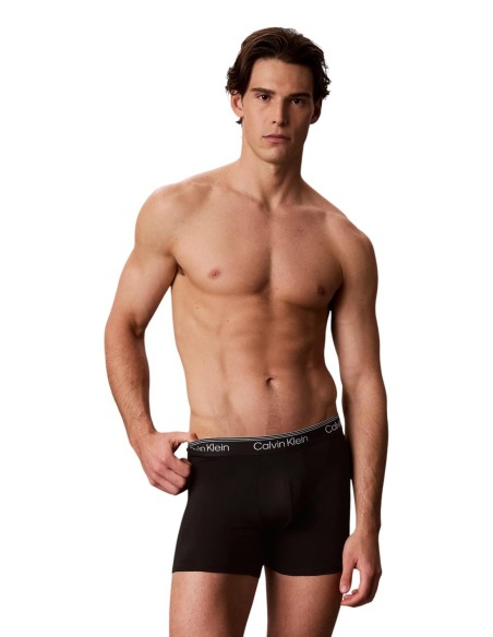 Calvin Klein Underwear lot 3 boxers noirs respirants | ChoixMode