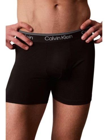 Calvin Klein Underwear lot 3 boxers noirs respirants | ChoixMode