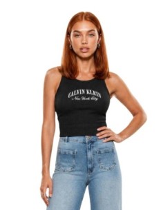 Calvin Klein Underwear body bralette noir coton modal | ChoixMode