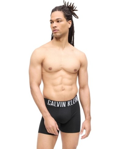 Calvin Klein Underwear lot 3 boxers noirs coton | ChoixMode