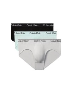 Calvin Klein Underwear lot 3 slips gris techniques | ChoixMode