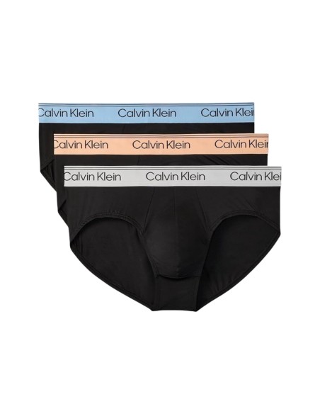 Calvin Klein Underwear lot 3 slips noirs techniques | ChoixMode