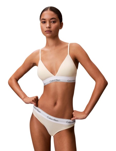 Calvin Klein Underwear culotte bikini beige | ChoixMode