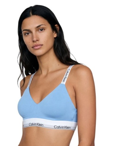 Calvin Klein Underwear body bralette bleu azur | ChoixMode