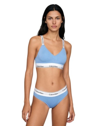 Calvin Klein Underwear body bralette bleu azur | ChoixMode