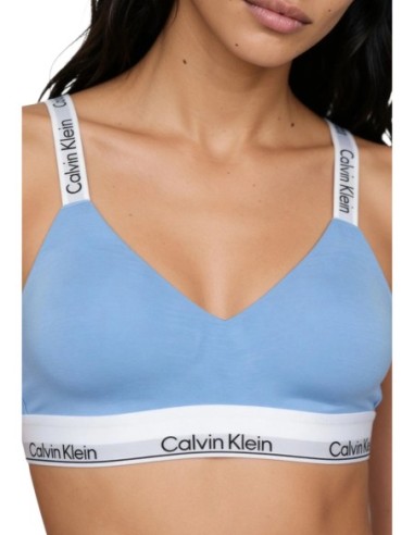 Calvin Klein Underwear body bralette bleu azur | ChoixMode