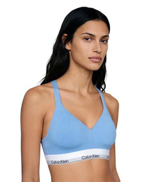 Calvin Klein Underwear body lift bralette bleu azur | ChoixMode