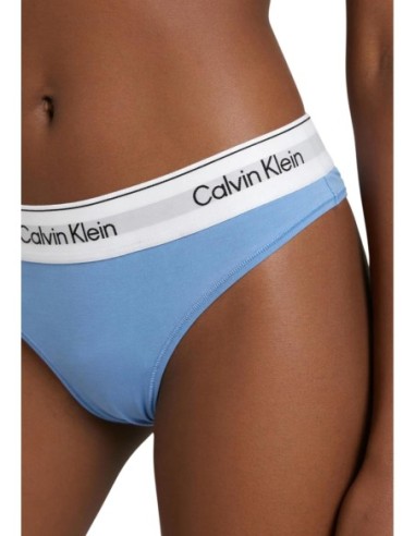 Calvin Klein Underwear culotte brésilienne bleu azur | ChoixMode