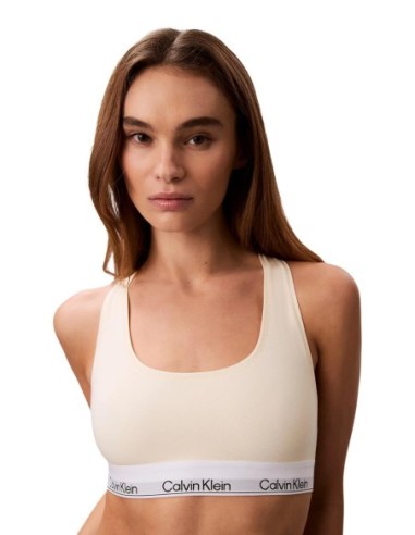 Calvin Klein Underwear body bralette beige femme | ChoixMode