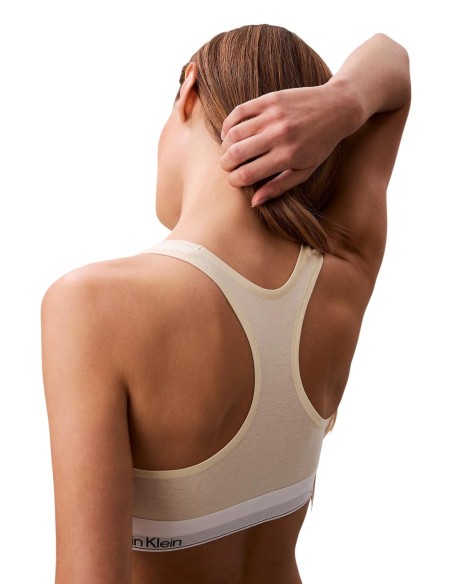Calvin Klein Underwear body bralette beige femme | ChoixMode