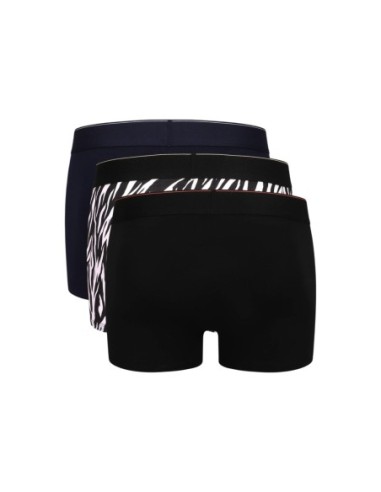Calvin Klein Underwear lot 3 trunks noirs coton | ChoixMode