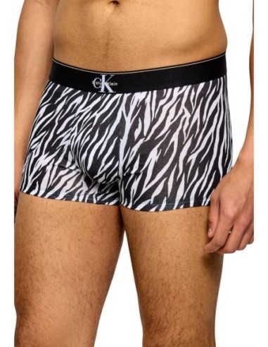 Calvin Klein Underwear lot 3 trunks noirs coton | ChoixMode