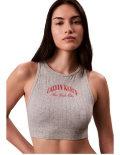 Calvin Klein Underwear body bralette femme gris | ChoixMode