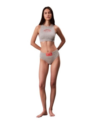 Calvin Klein Underwear body bralette femme gris | ChoixMode