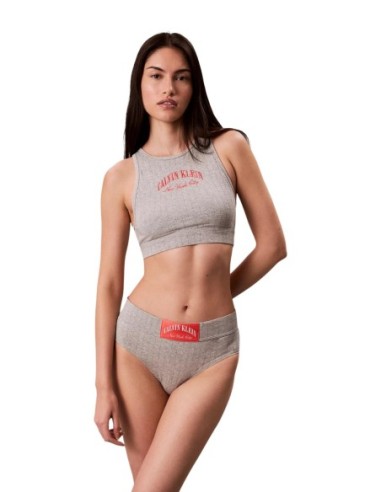 Calvin Klein Underwear body bralette femme gris | ChoixMode