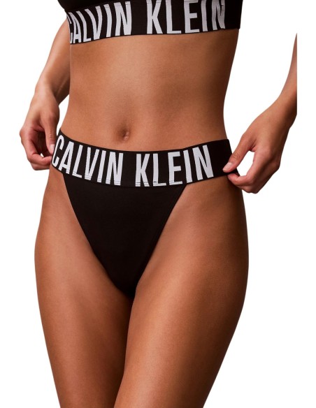 Calvin Klein Underwear body string taille haute noir | ChoixMode