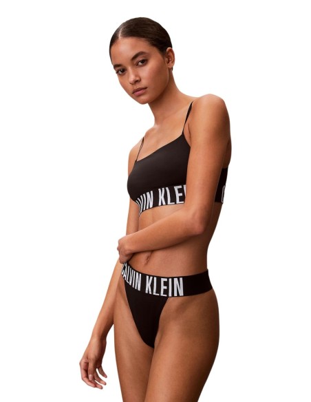 Calvin Klein Underwear body string taille haute noir | ChoixMode