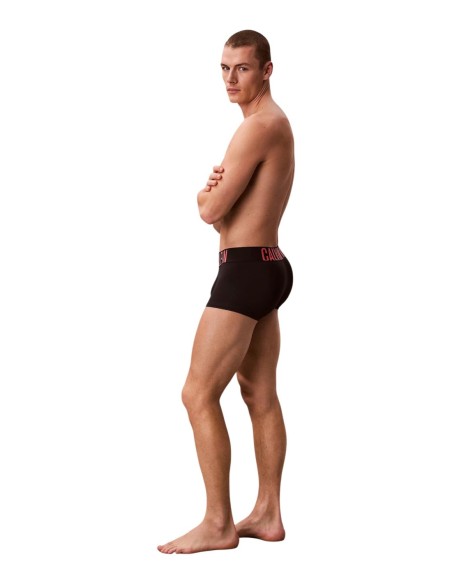 Calvin Klein Underwear lot 3 trunks noirs taille basse | ChoixMode
