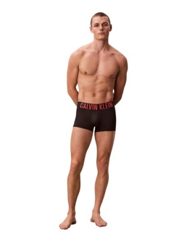 Calvin Klein Underwear lot 3 trunks noirs taille basse | ChoixMode