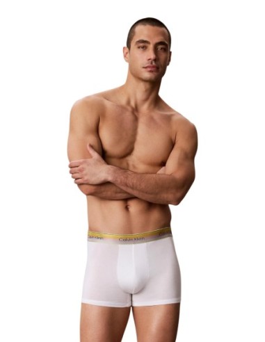 Calvin Klein Underwear trunk homme blanc coton stretch | ChoixMode