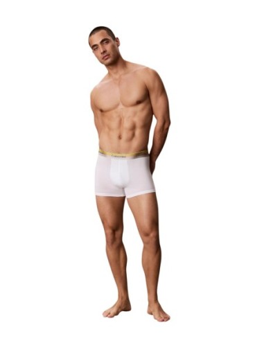 Calvin Klein Underwear trunk homme blanc coton stretch | ChoixMode