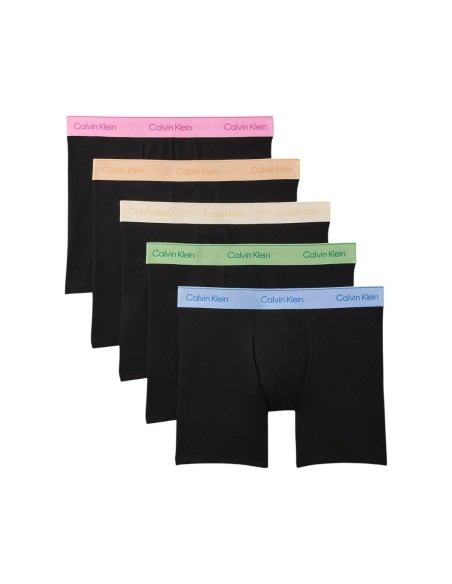 Calvin Klein Underwear lot 5 boxers verts homme | ChoixMode