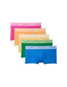 Calvin Klein Underwear lot 5 trunks verts taille basse | ChoixMode