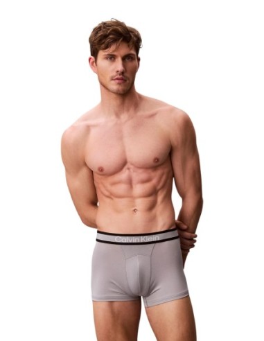 Calvin Klein Underwear trunk homme gris technique | ChoixMode