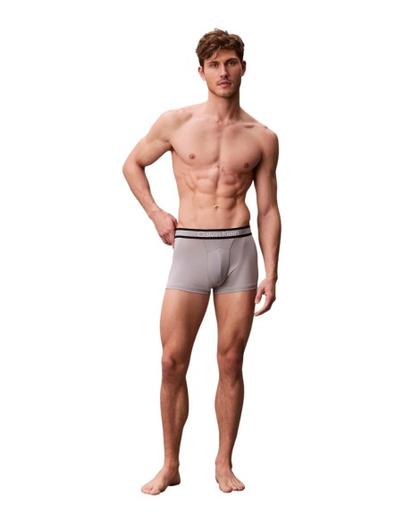 Calvin Klein Underwear trunk homme gris technique | ChoixMode