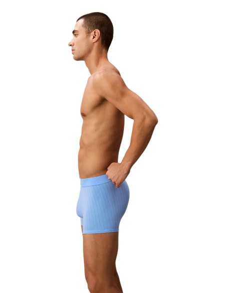 Calvin Klein Underwear trunk homme bleu stretch | ChoixMode