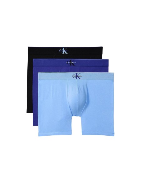 Calvin Klein Underwear lot 3 boxers noirs imprimés | ChoixMode