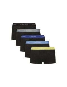Calvin Klein Underwear lot 5 trunks noirs stretch | ChoixMode