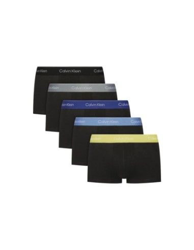 Calvin Klein Underwear lot 5 trunks noirs stretch | ChoixMode