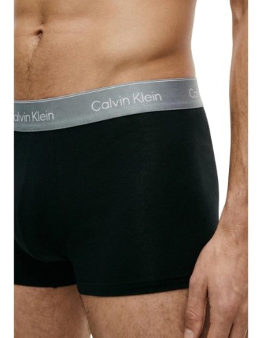 Calvin Klein Underwear lot 5 trunks noirs stretch | ChoixMode