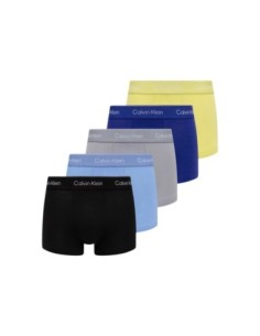 Calvin Klein Underwear lot 5 trunks taille basse noirs | ChoixMode
