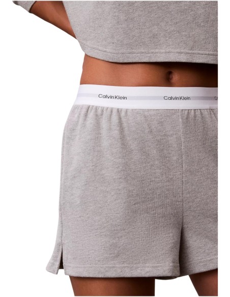 Calvin Klein Underwear short femme gris coton | ChoixMode