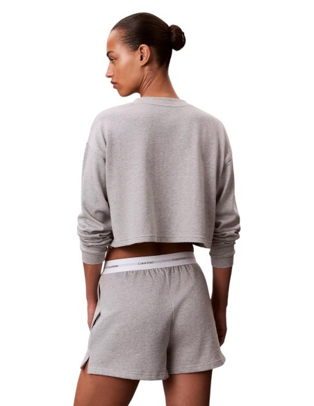 Calvin Klein Underwear short femme gris coton | ChoixMode