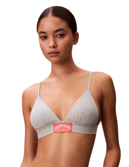 Calvin Klein Underwear soutien-gorge triangle gris | ChoixMode